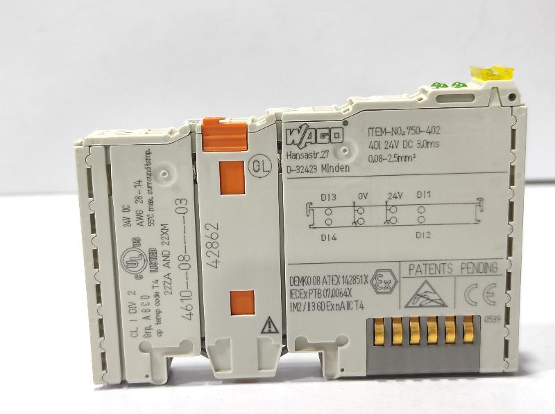 Wago 750-402 4-Channel Digital Input Module