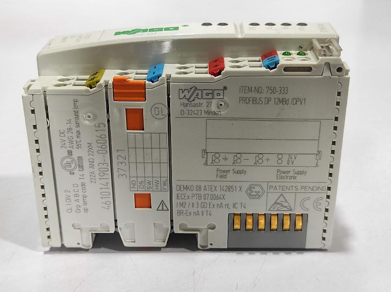 Wago 750-333 Fieldbus Coupler Profibus