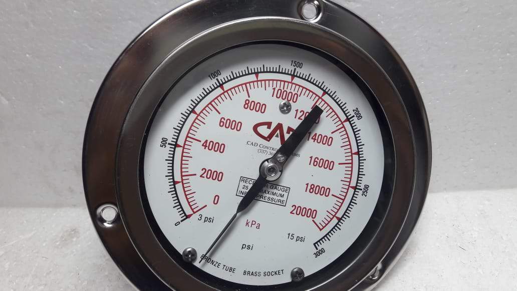 CAD 4060-1100 Receiver Gauge 0-20000 kPa