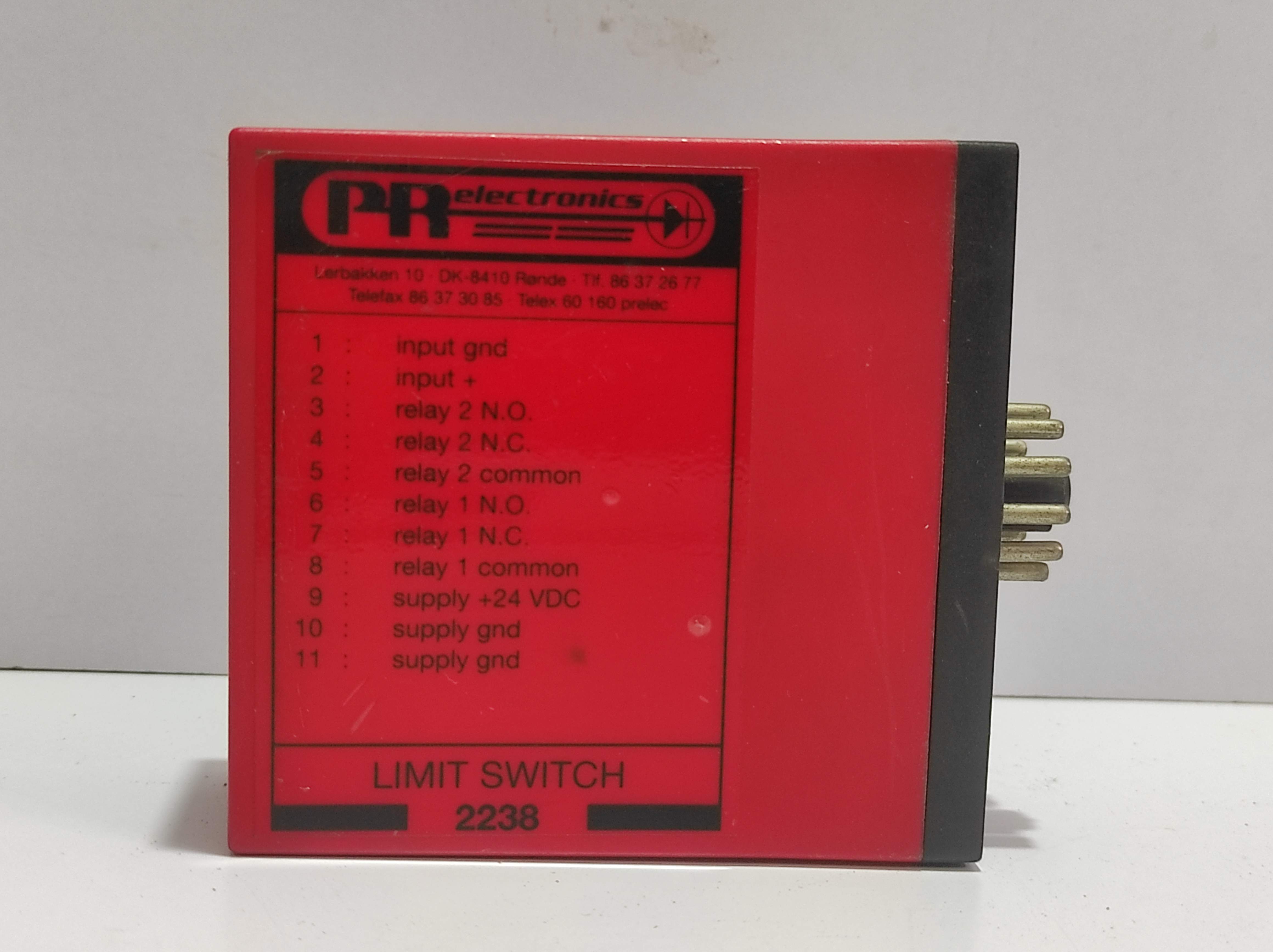 PR Electronics 2238 B4C Limit Switch 2238