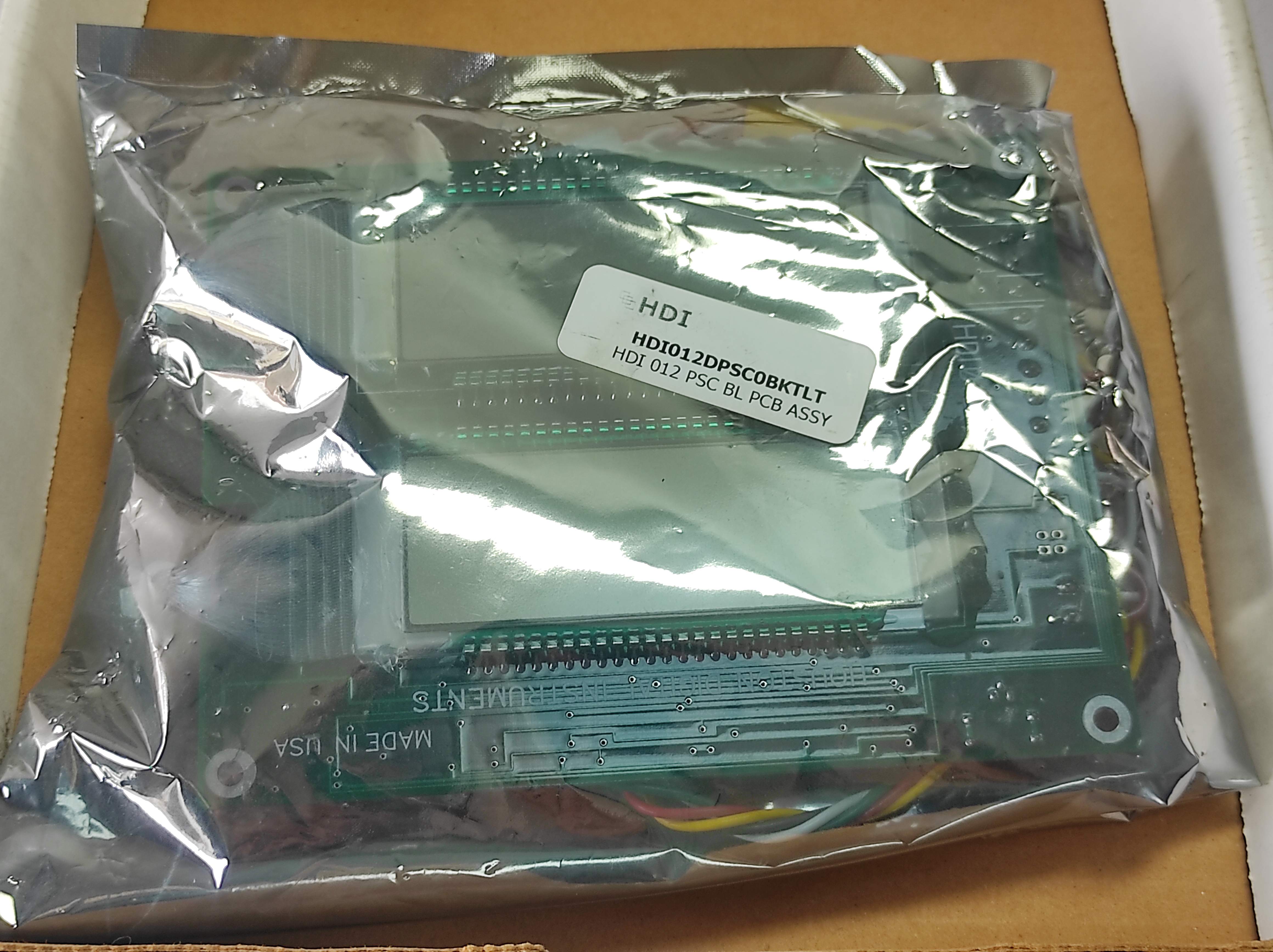 HDI HDI012DPSC0BKTLT Assembly Board Processor HDI 012 PSC Backli