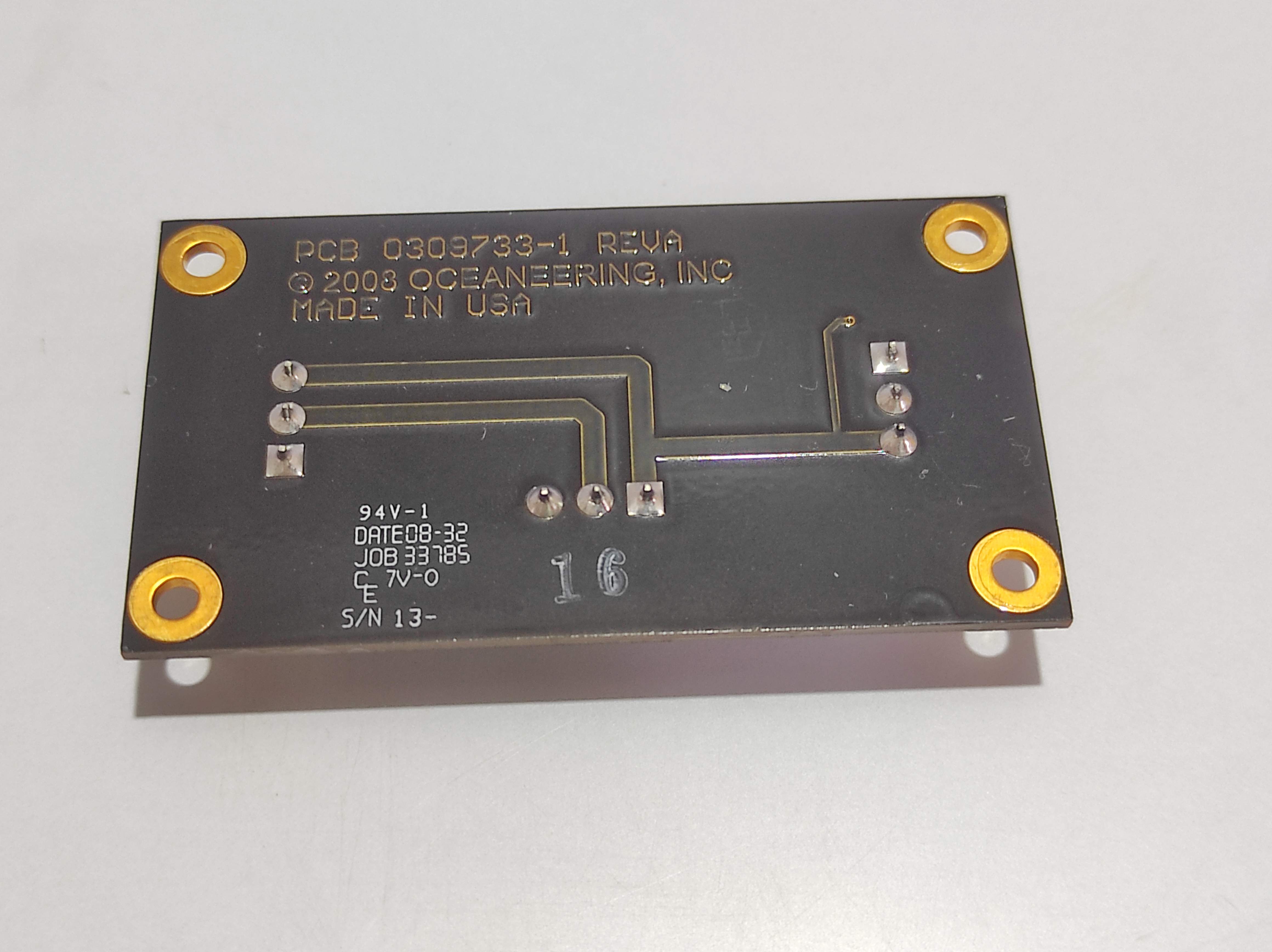 Oceaneering 0309733 Rev A Syatem RS232 Data Splitter PII BOP CArd