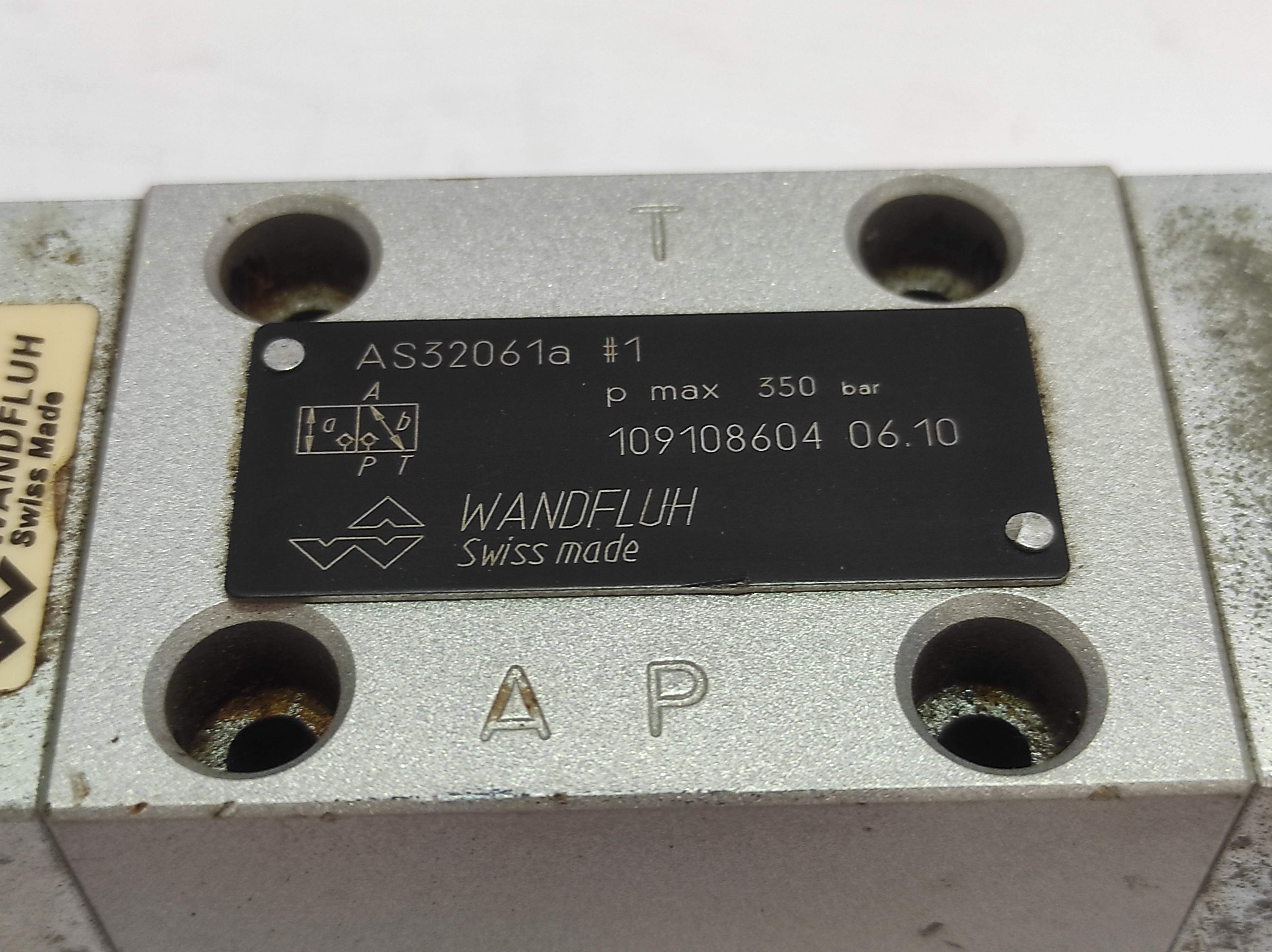 Wandfluh AS32061a Solenoid Valve