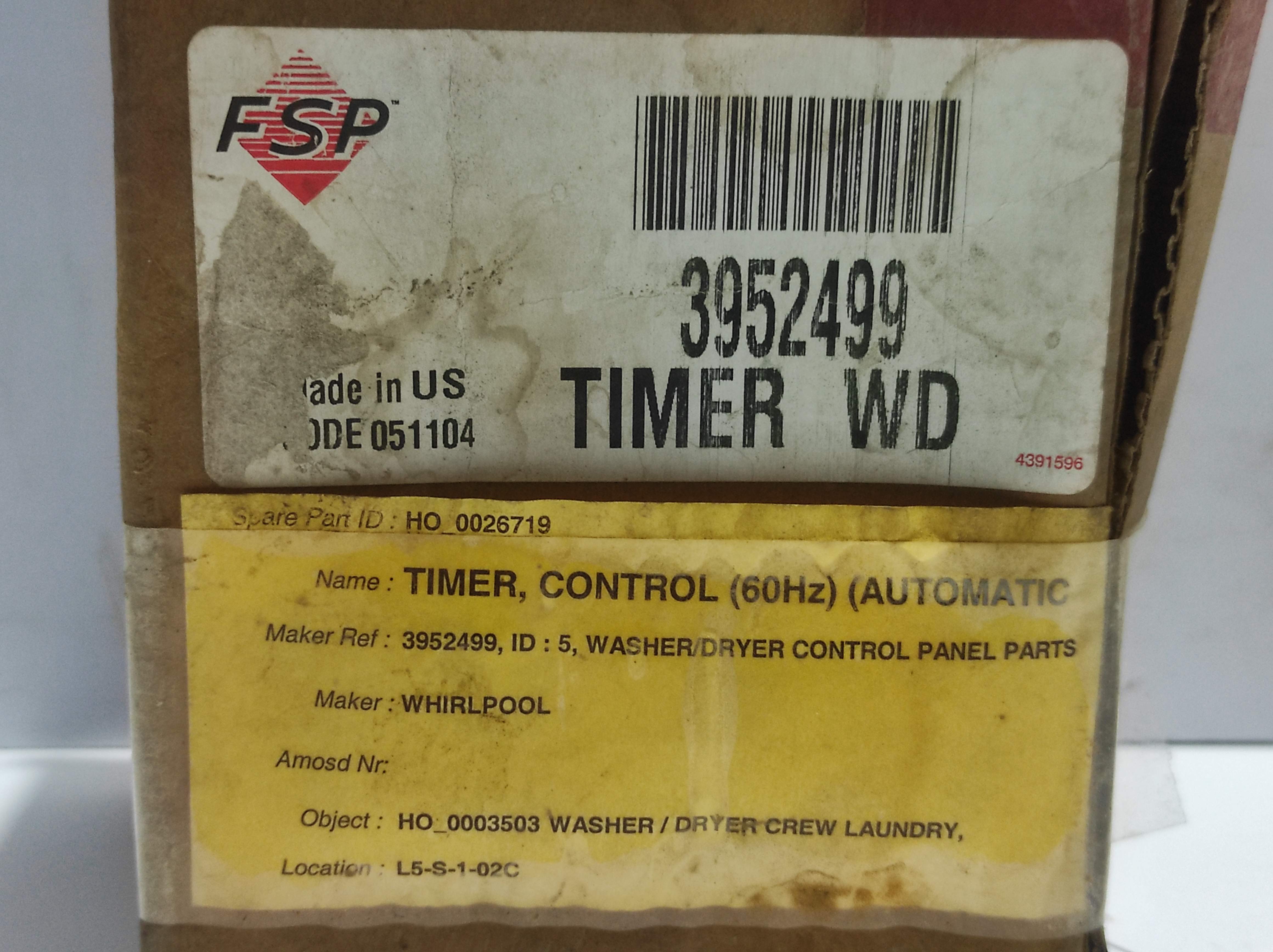 FSP 3952499 Timer WD 3952499A