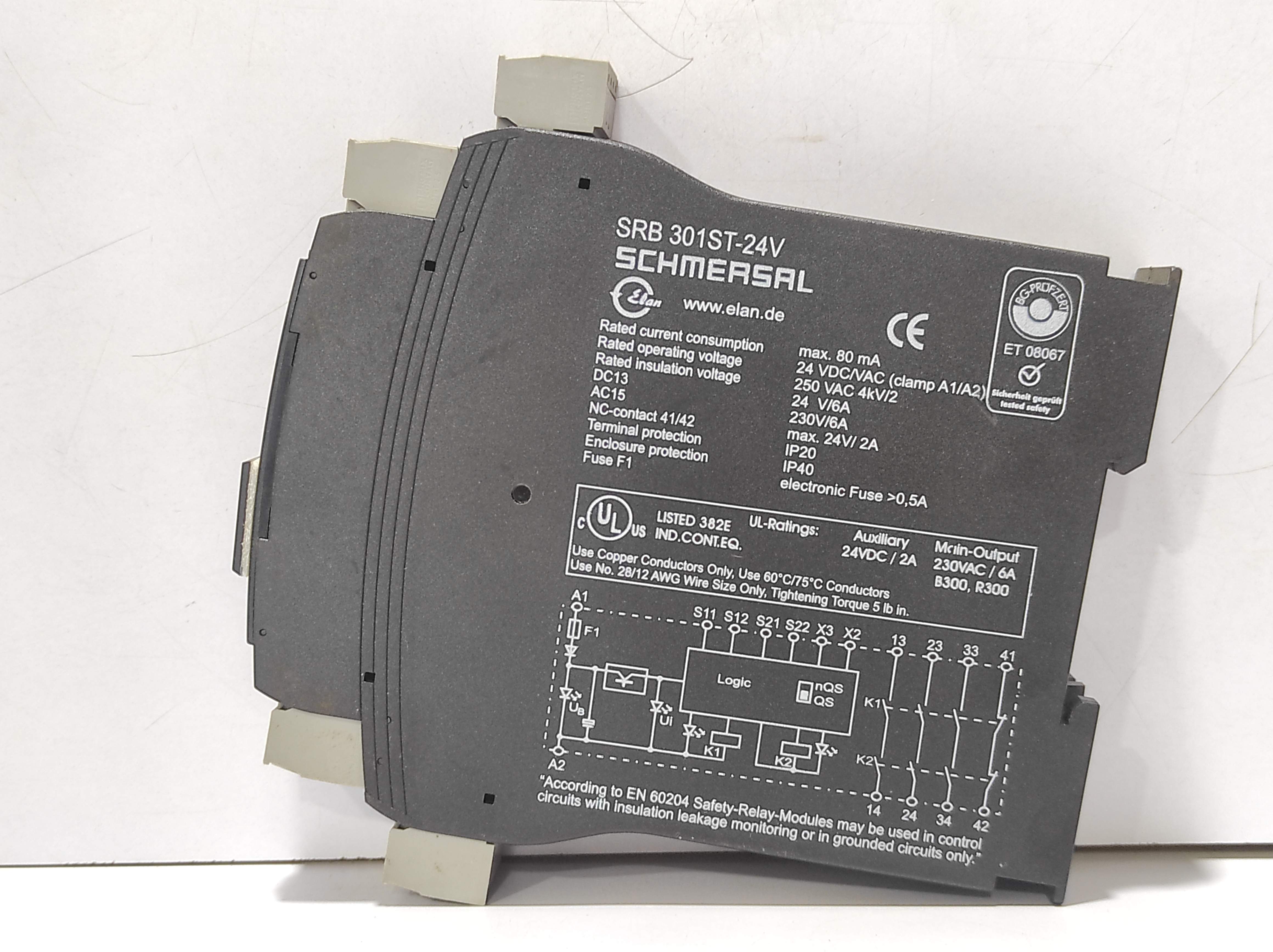 Schmersal SRB 301ST-24V General Purpose Safety Controller