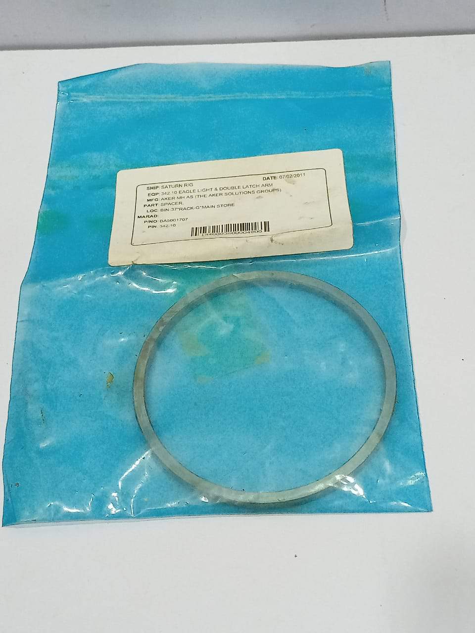 Aker BA5001707 Spacer