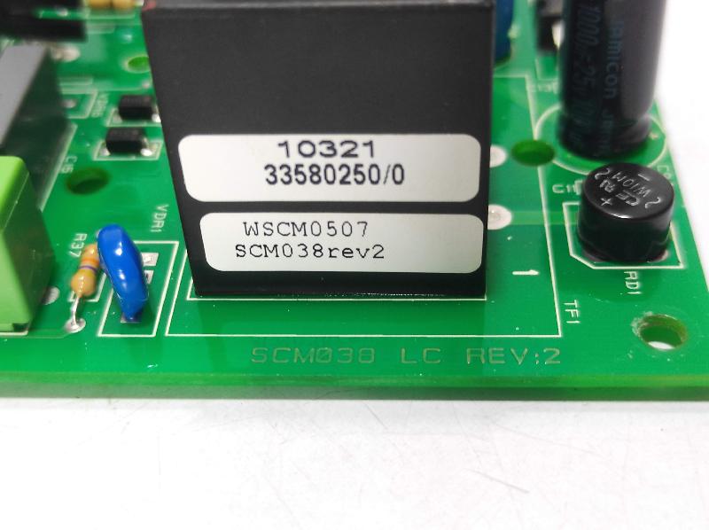 Scotsman 33580250 SCM038 Rev 2 PCB