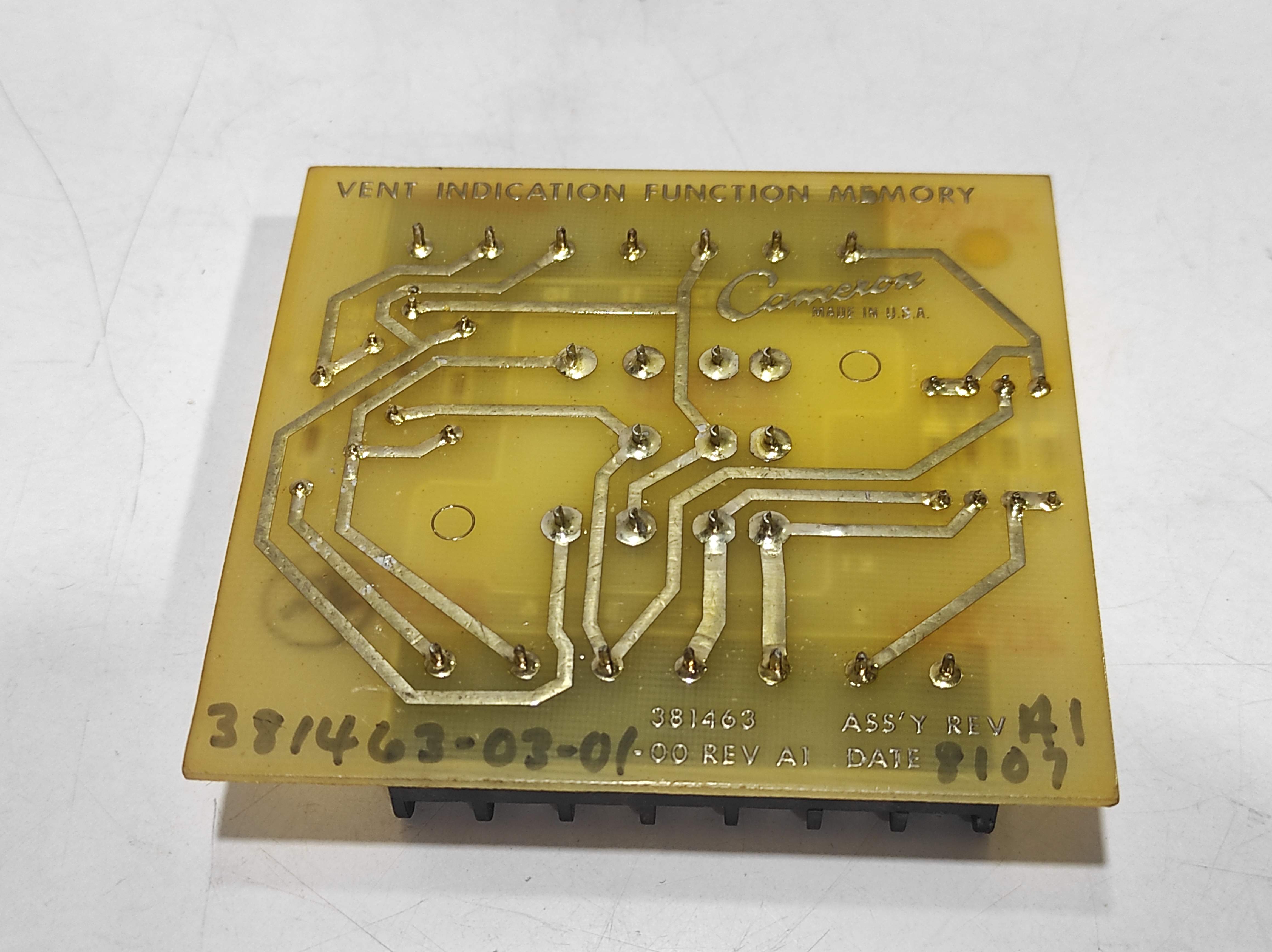 Cameron 381463 PCB