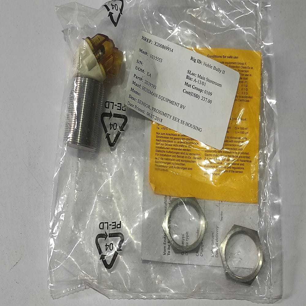 Turck Bi10-EM30WDTC-Y1X 4012071 Proximity Sensor