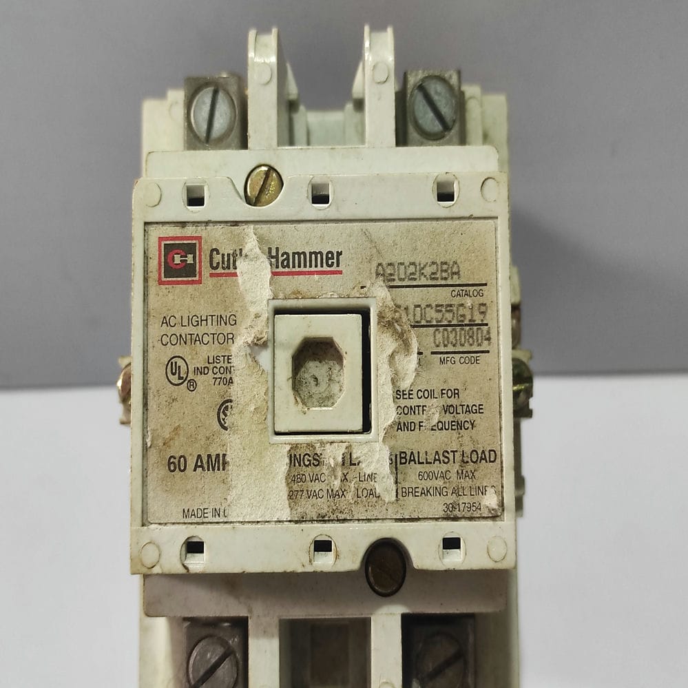 Cutler Hammer A202K2BA Contactor