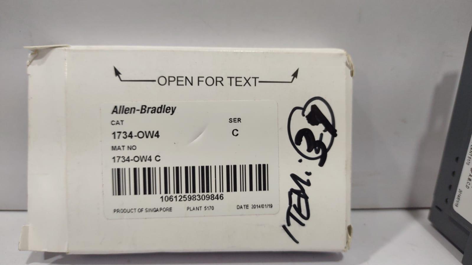 Allen Bradley 1734-OW4 Ser C Digital Output Module 1734OW4