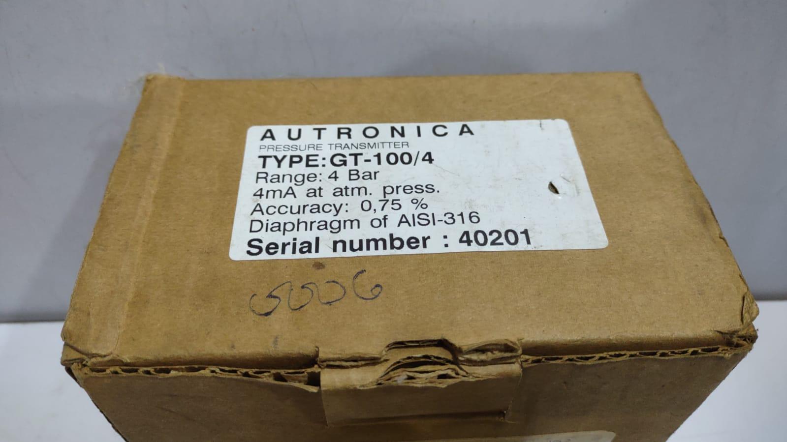 Autronica GT-100_4 Pressure Transmitter GT1004