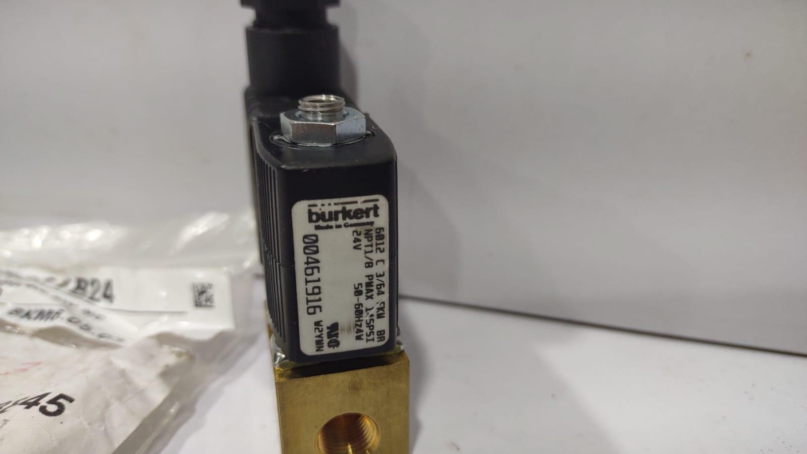 Burkert 6012 C 3_64 FKM BR Solenoid Valve