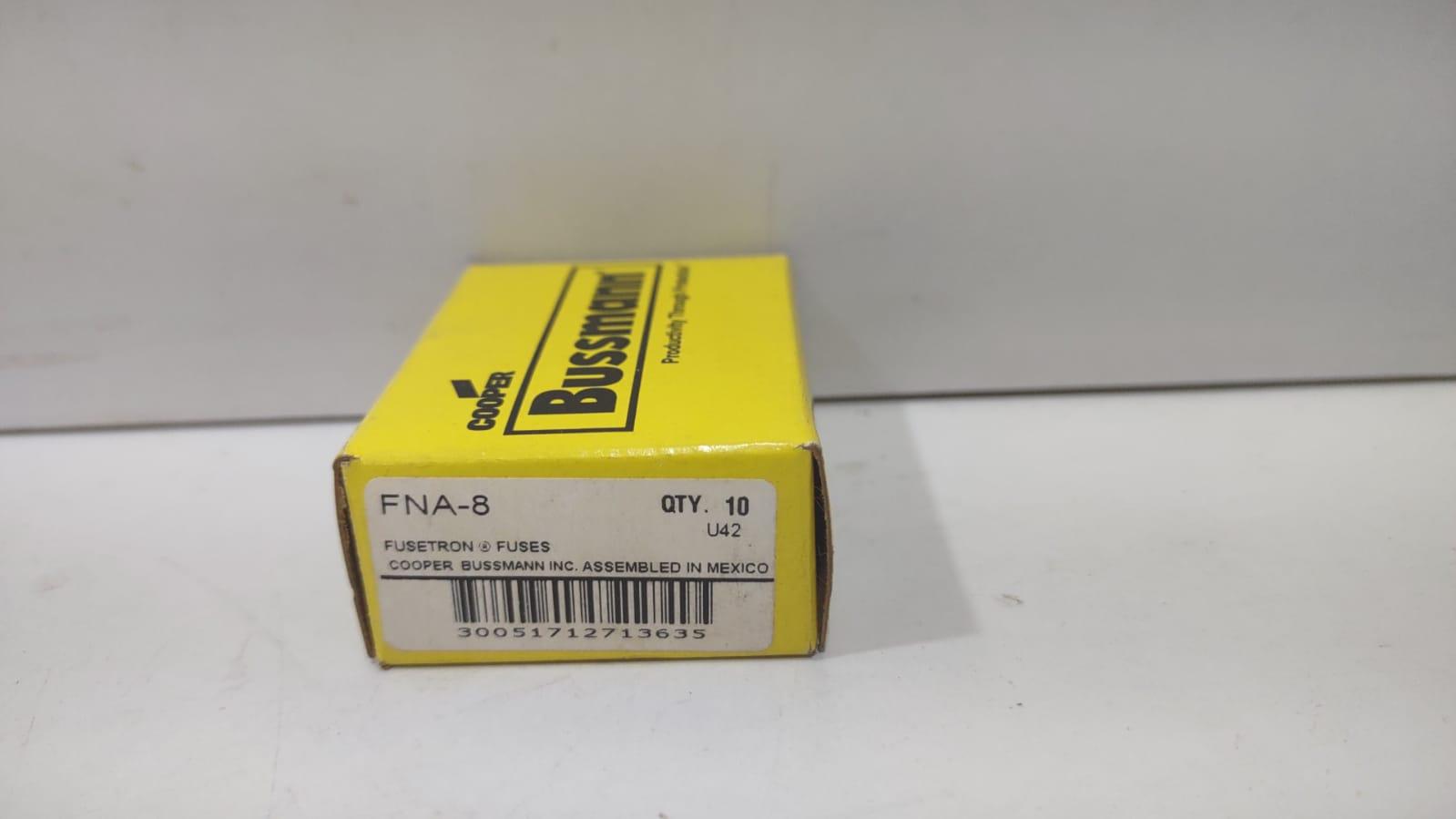 Cooper Bussmann FNA-8 Fusetron Fuse FNA8