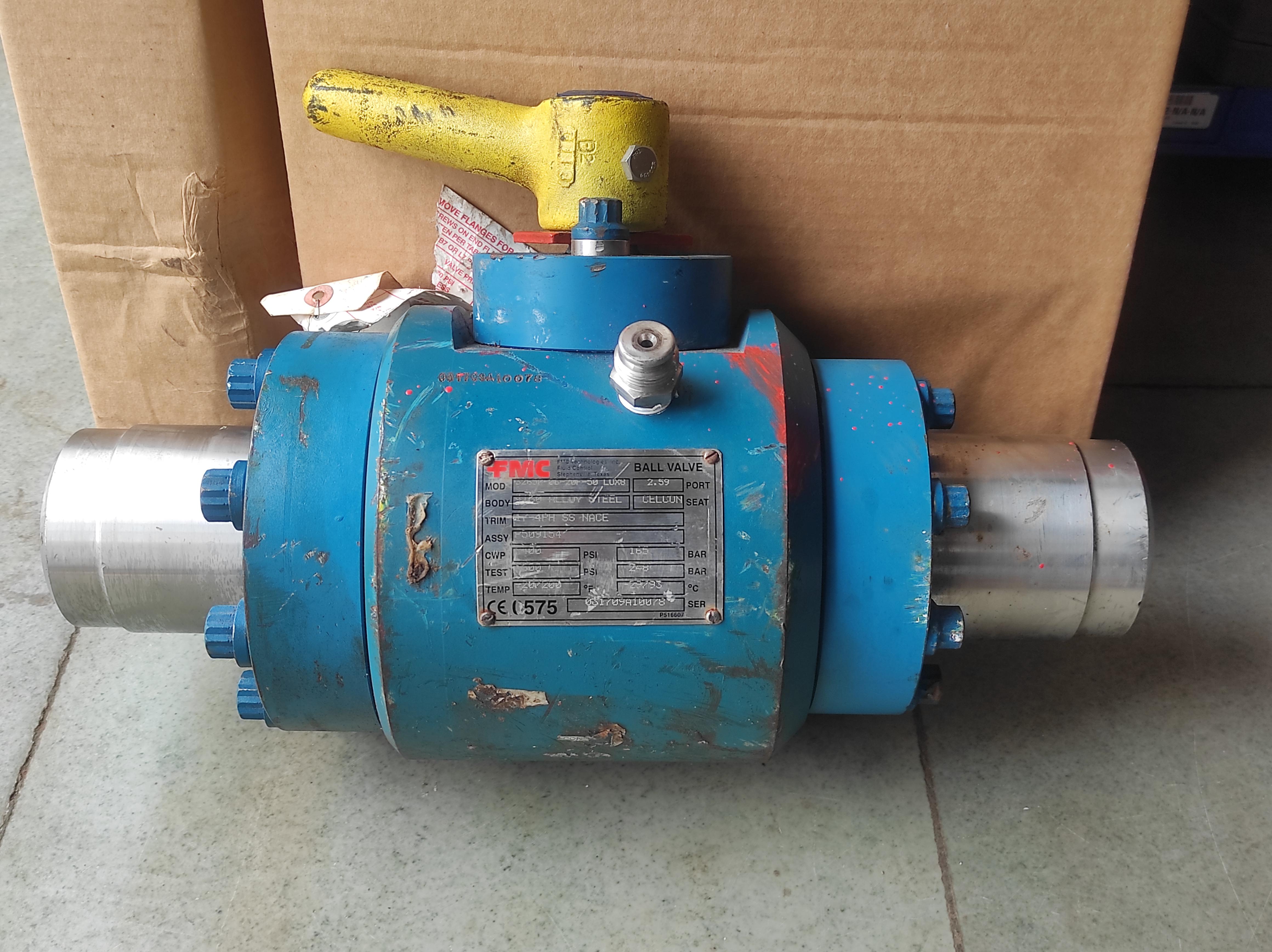 FMC B2650-06-20F-50 LOX8 Ball Valve B26500620F50