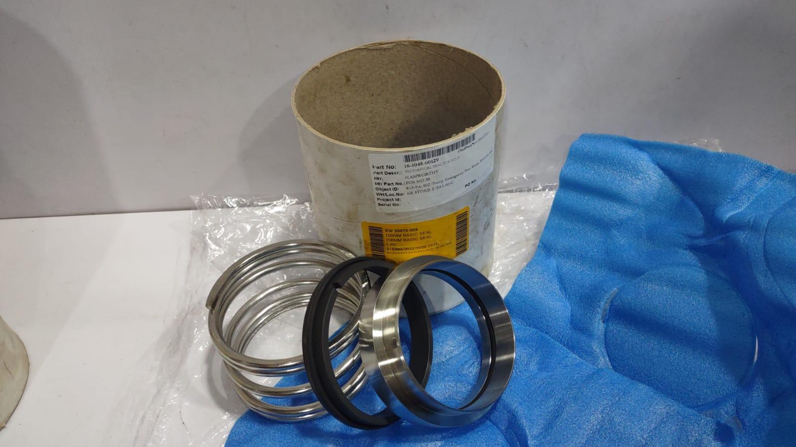 Hamworthy XW 20078-009 Mechanical Seal 100MM Basic Seal