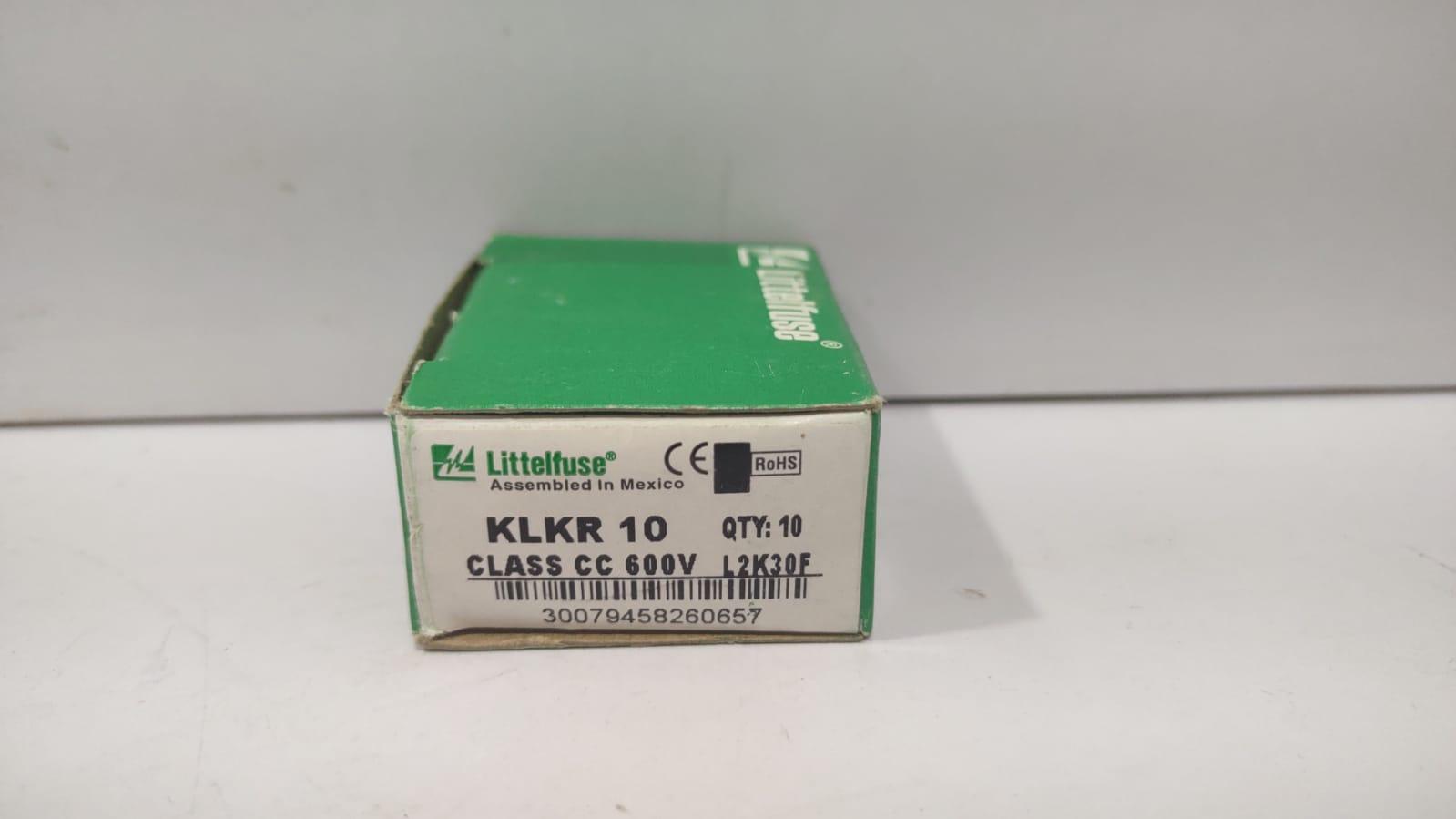 Littelfuse KLKR 10 Fuse Class CC 600V KLKR10