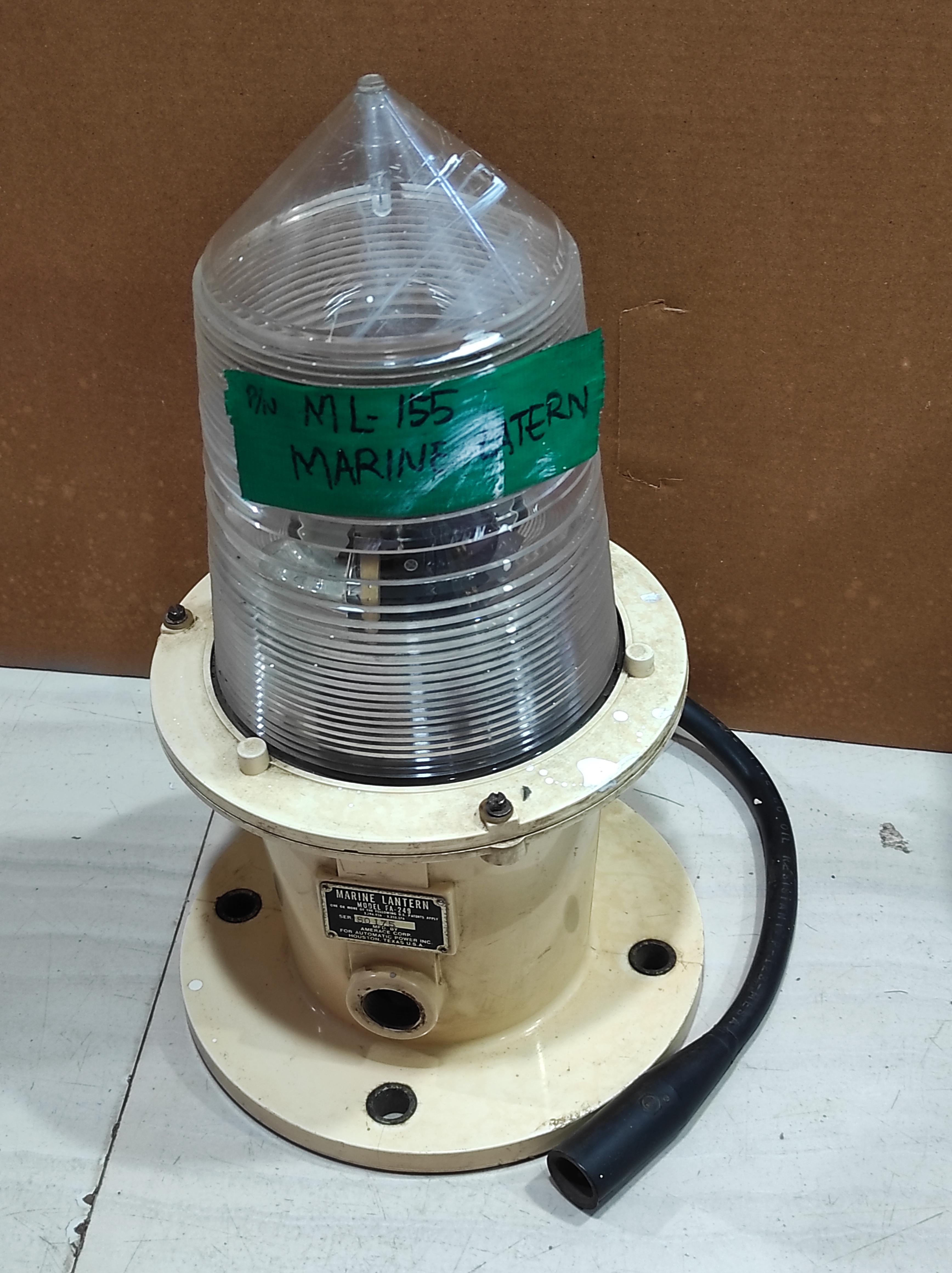 Marine Lantern FA-249 Clear Lens