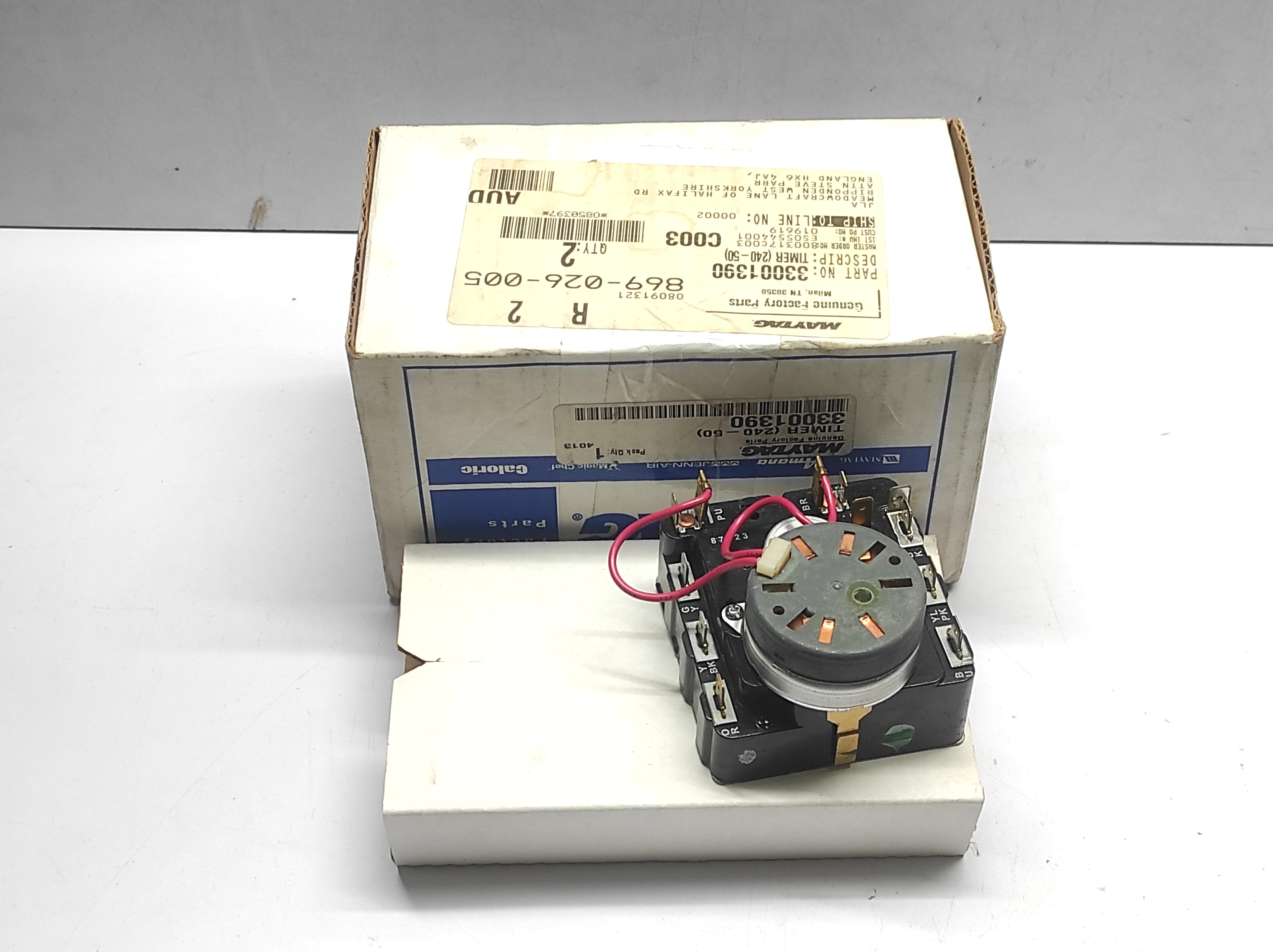 Maytag 33001390 Timer 240-50 M460-G