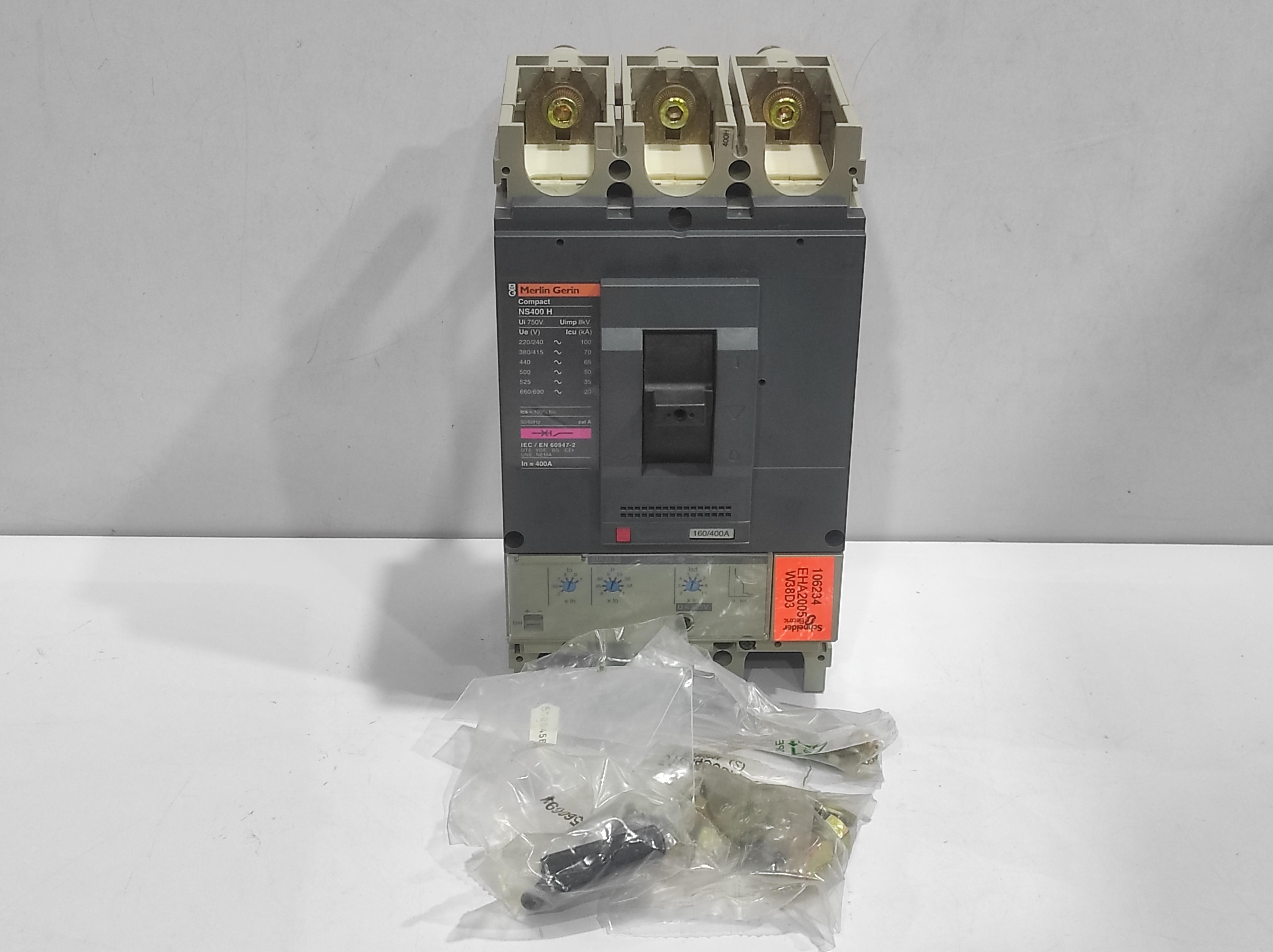 Merlin Gerin NS400 H STR23 E Circuit Breaker 160_400A