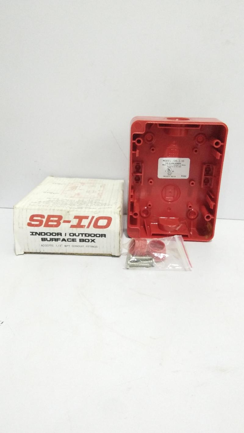 SB-I_O FIRE ALARM BACKBOX 52014 (C 207)