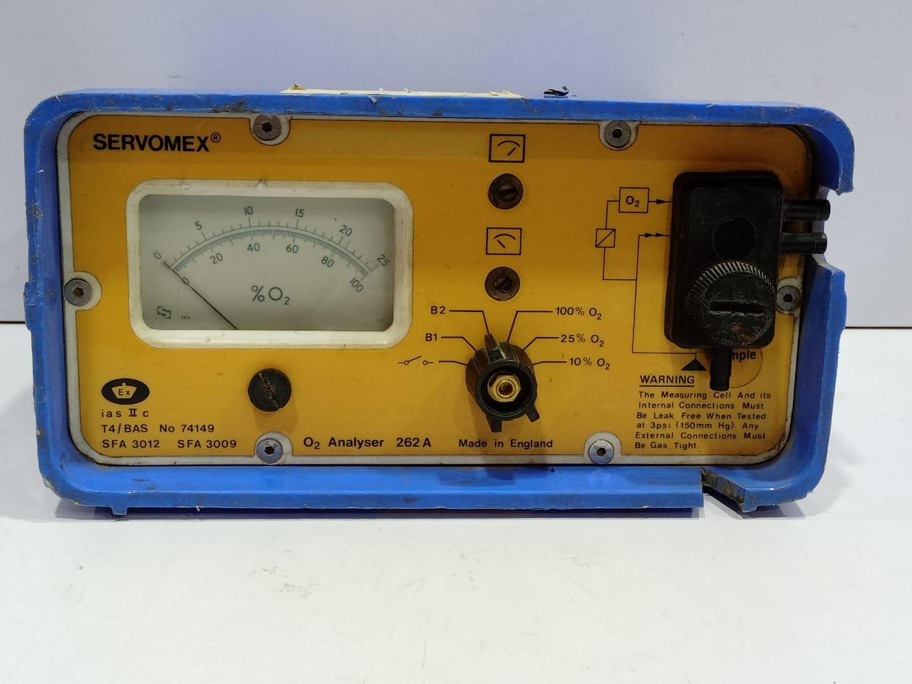 Servomex O2 Analyser 262A