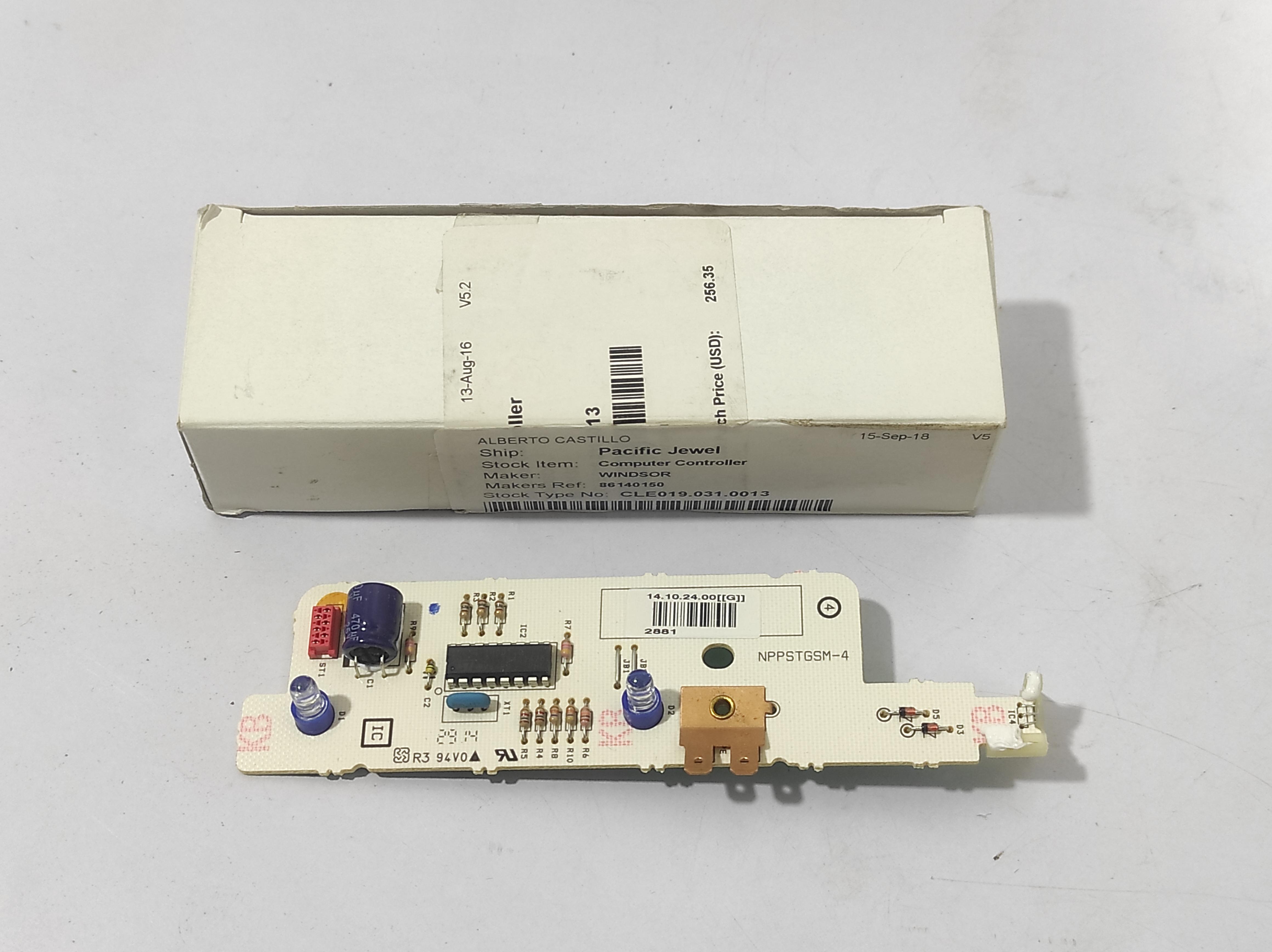 Windsor 2881 ER 8.614-015.0 Computer Controller NPPSTGSM-4