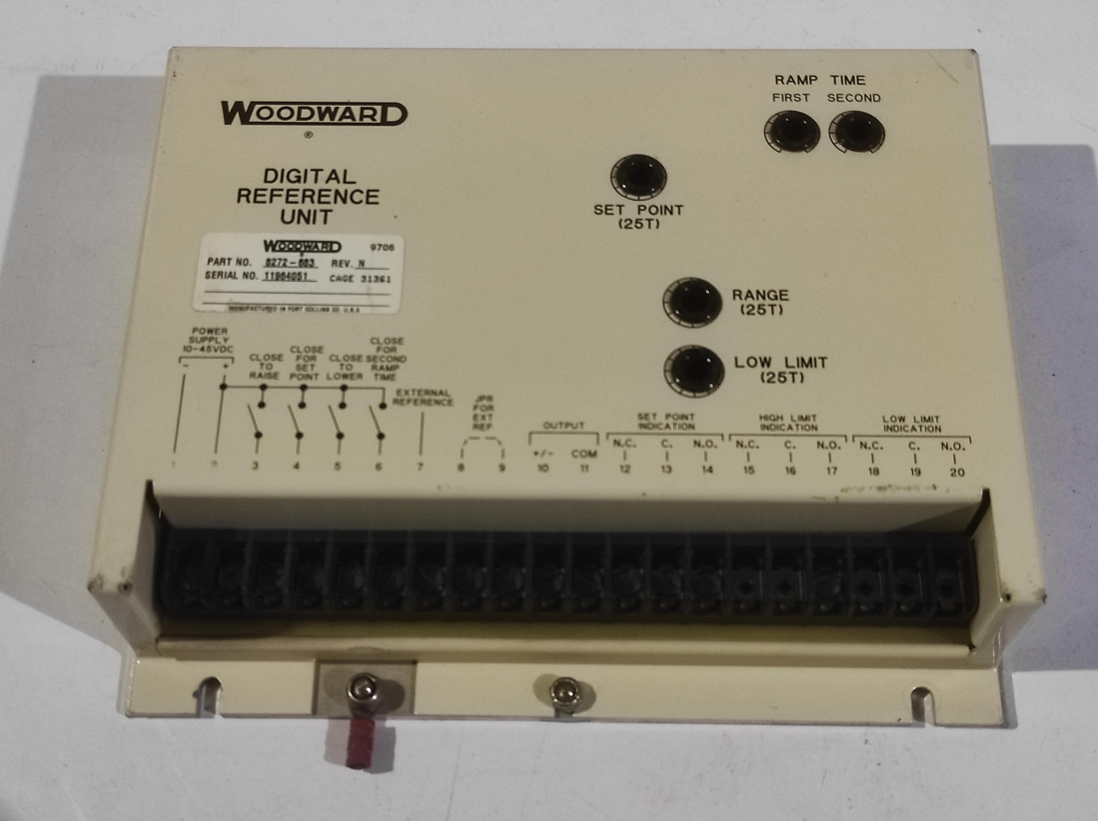 Woodward 8272-683 Rev N Digital Reference Unit