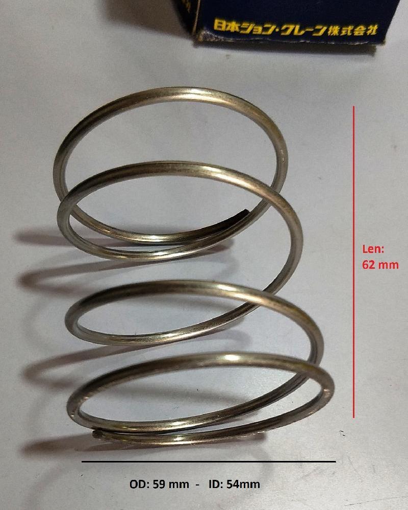 John Crane Mechanical Spring len: 62mm OD 59mm ID 54mm - Seal OD: 63.5mm ID 51mm