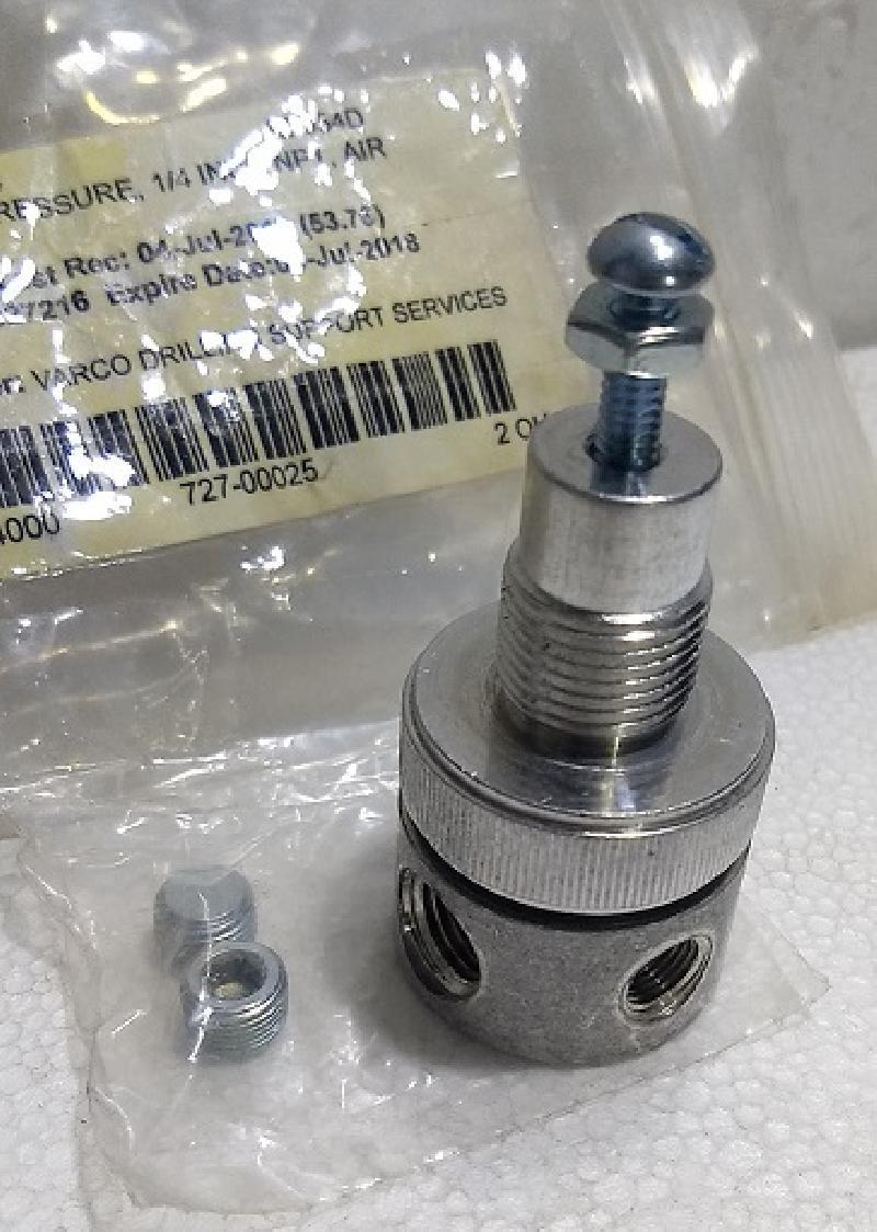 Pressure Regulator Monnier Algonac.MI.10N 111-3008-2 -204194 -1/4 inch NPT - Air