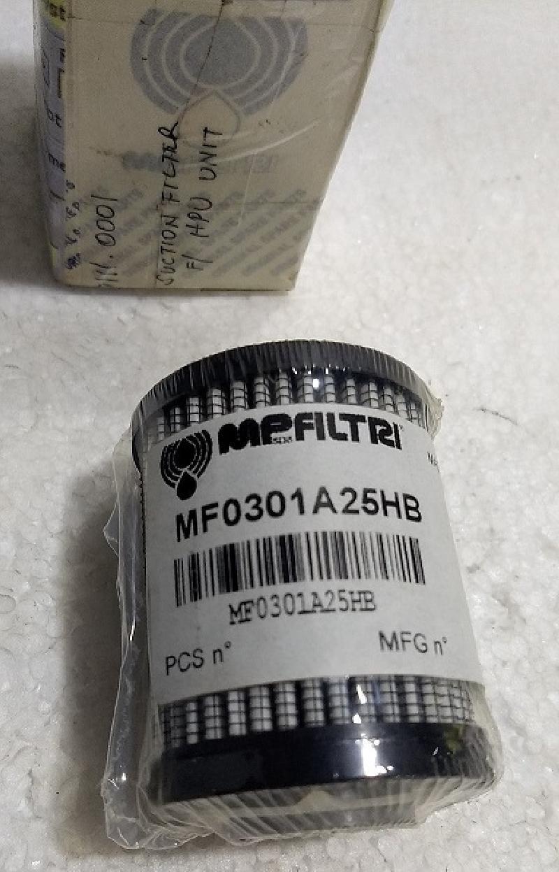 MPFILTRI MF0301A25HB HYDRAULIC REPLACEMENT FILTER