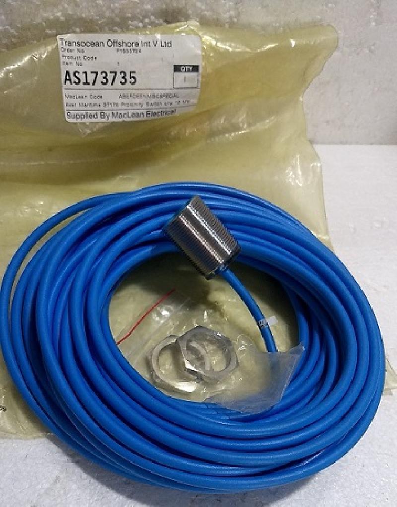 Pepperl+Fuchs NCB10-30GM40-NO-15M-PUR PN:208595 Proximity Switch w/15 mtr Cable