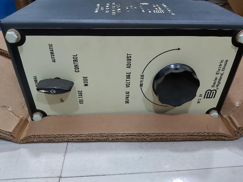 BASLER MVC 108 MANUAL VOLTAGE CONTROL P/N:90 37000 102 REV-C 9037000102 MVC108