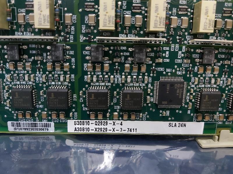 SIEMENS S30810-Q2929-X-4 / A30810-X2929-X-3-7411 SLA24N / C39228-A108-A5 PCB