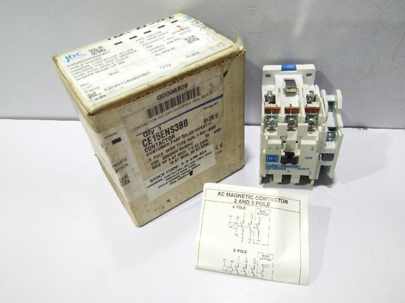 EATON CUTLER-HAMMER CE15ENS3BB SERIES B1 SIZE E CONTACTOR