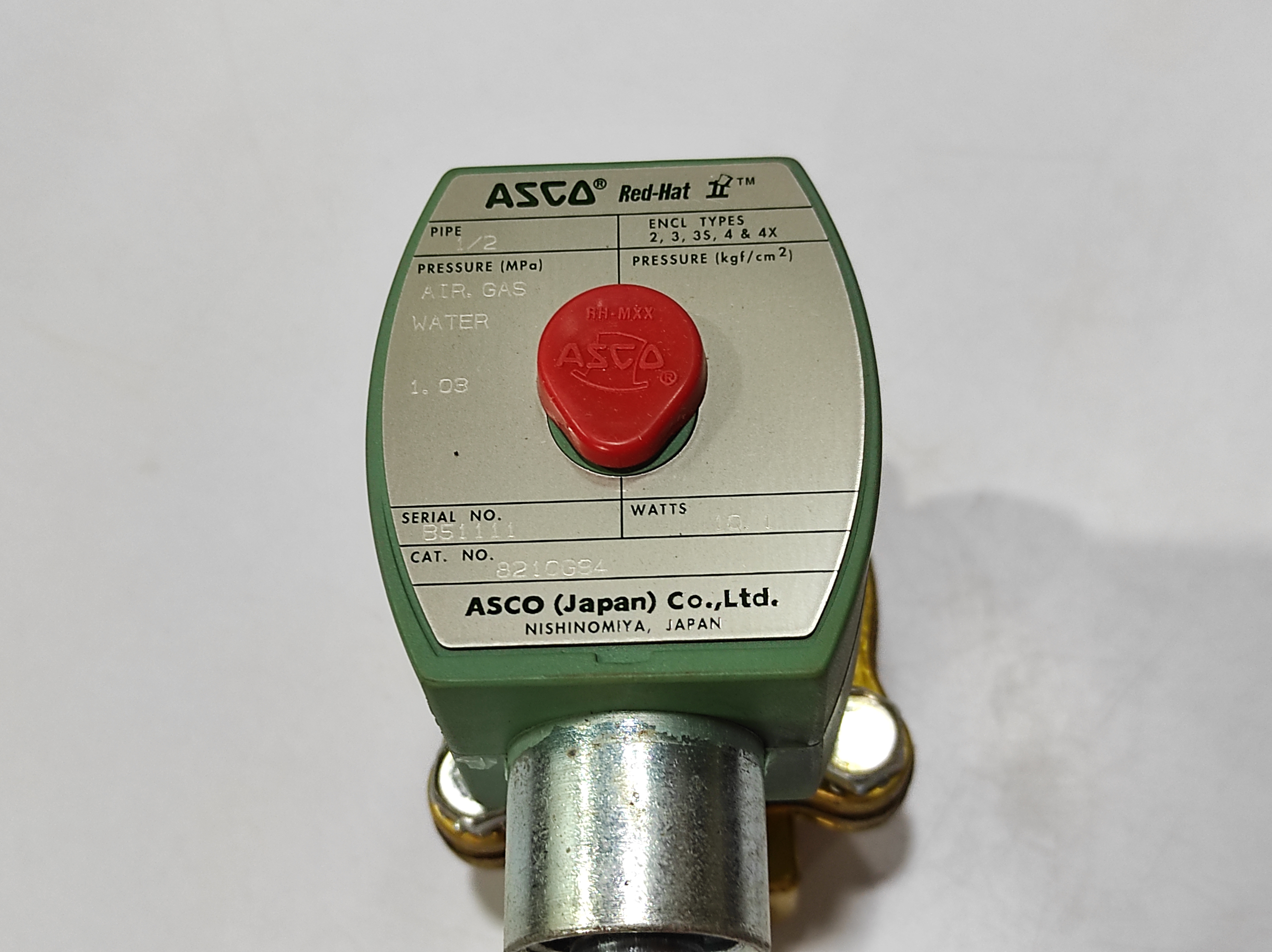 ASCO 8210G94 SOLENOID VALVE