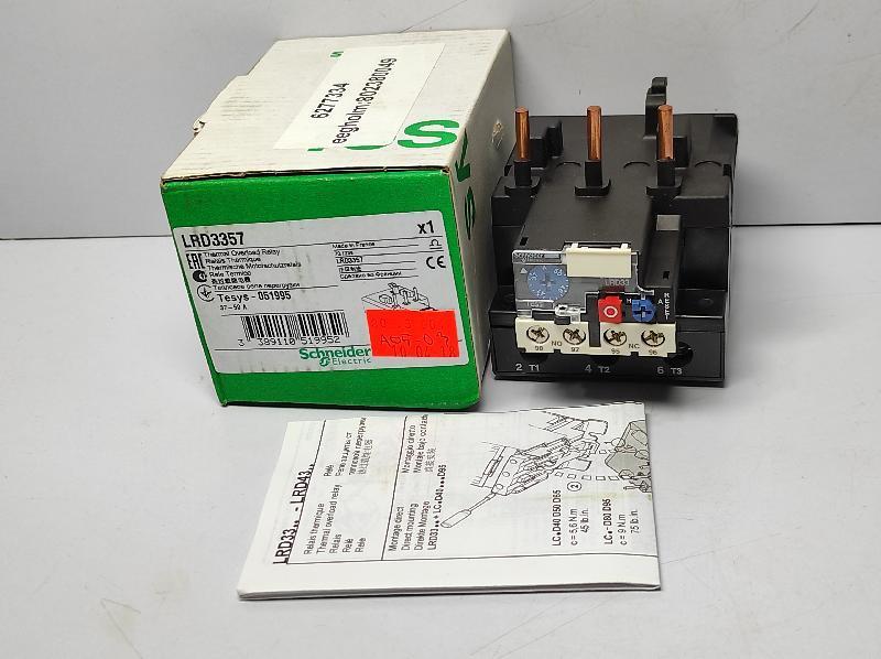 SCHNEIDER LRD3357 THERMAL OVERLOAD RELAY