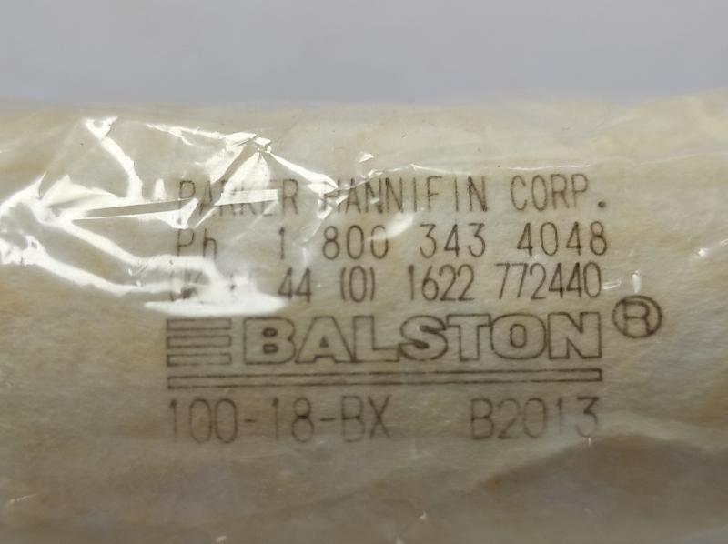 Parker Balston 100-18-BX Filter Cartridges