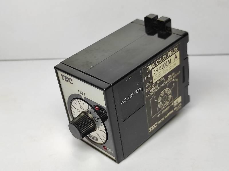 TEC ER-2101M A Time Delay Relay 0-60sec ER-2