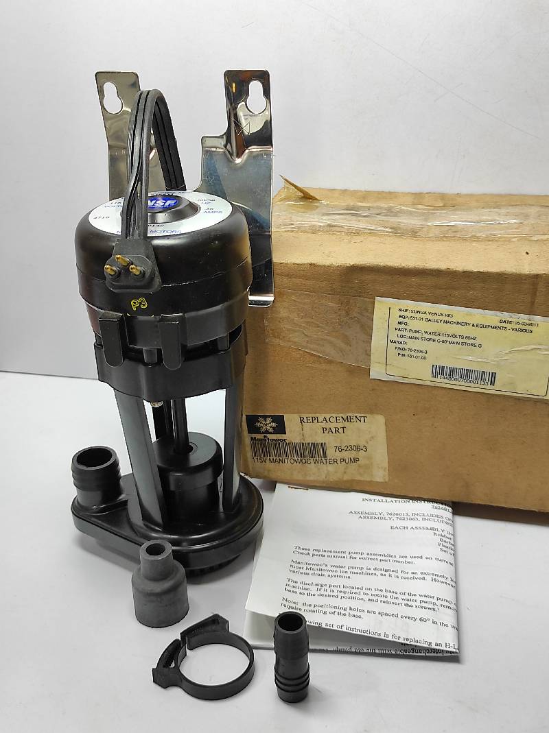 Manitowoc 76-2306-3 115V Manitowoc Water Pump