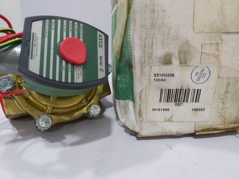 Asco 8210G056 Solenoid Valve 120/60