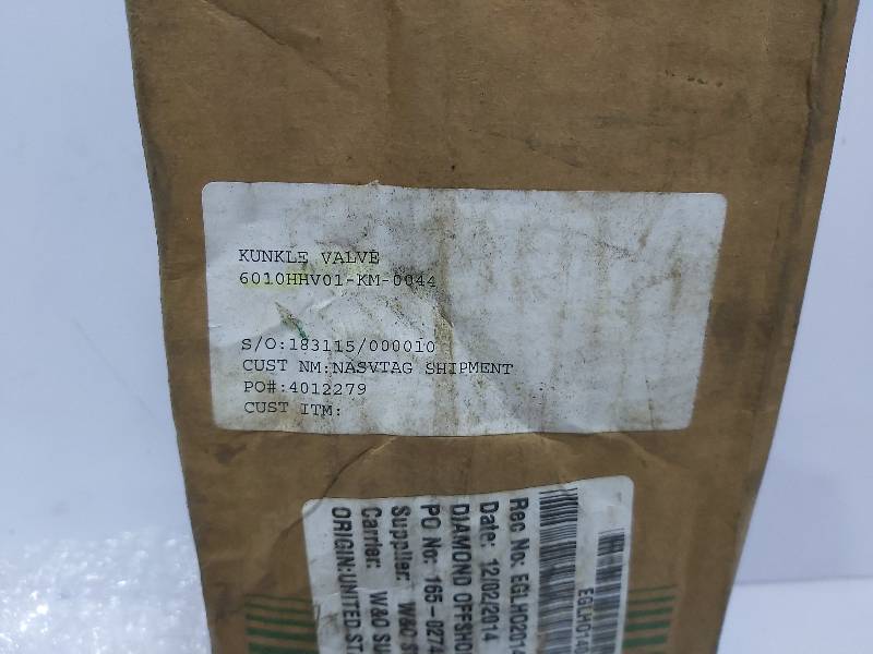 Kunkle 6010HHV01-KM Relief Valve Size-2 44-psi / 6010HHV01KM