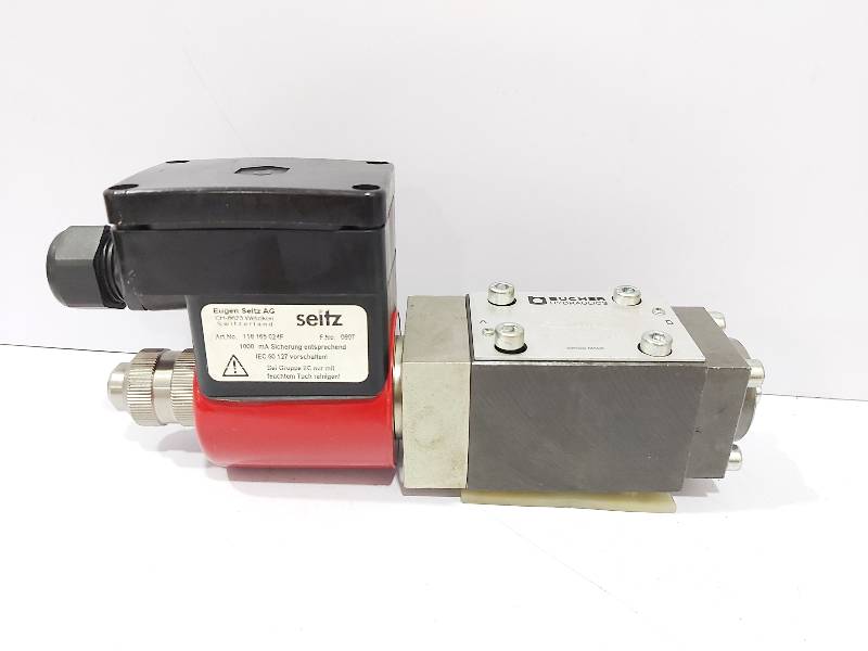 Bucher EEX-WEV-42-A-6-3 24VDC Direction Valve With Coil Eugen Seitz 118 165 024F