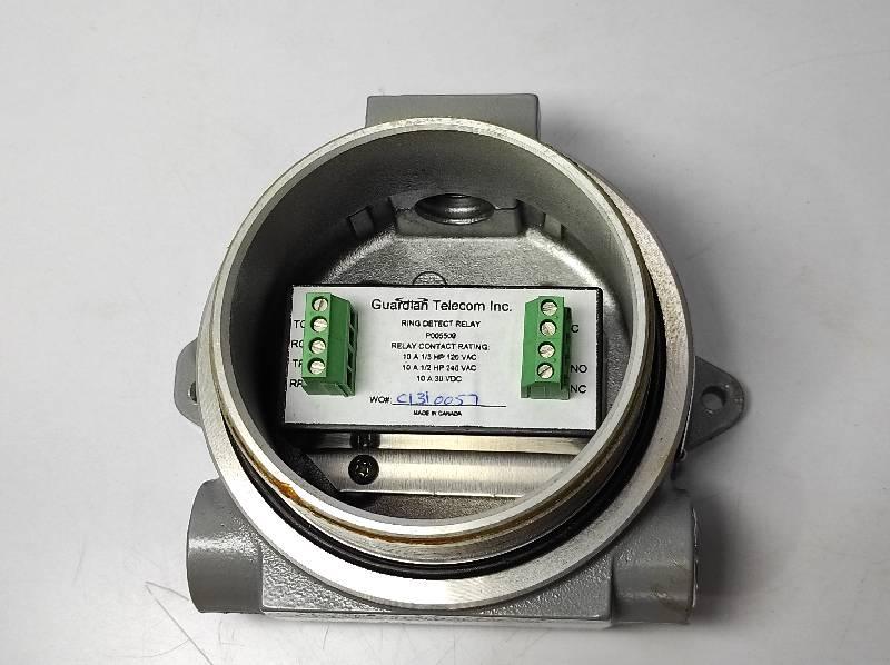 Guardian Telecom P005509 Ring Detect Relay With Hubbell Kilark Enclosure