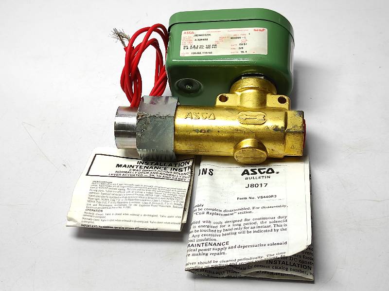 Asco J8266D023L Solenoid Valve