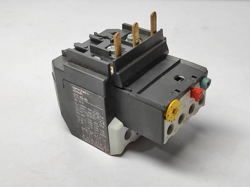 Sprecher Schuh CT7-45-45 Thermal Overload Relay