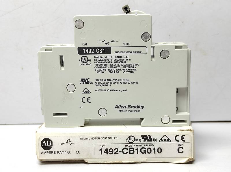 Allen Bradley 1492-CB1G010 Manual Motor Controller