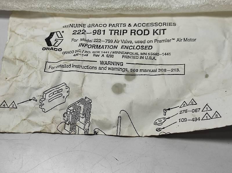 Graco 222981 Trip Rod Kit