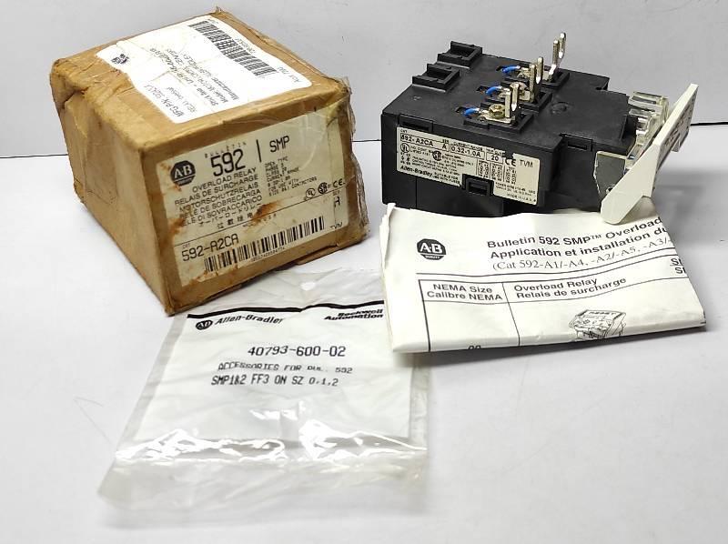 Allen Bradley 592-A2CA Ser A Overload Relay