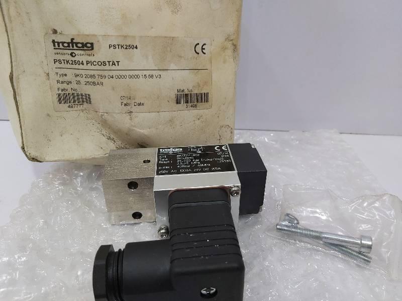 Trafag 9K0.2085 Pressure Switch PSTK2504 Picostat 25..250Bar 9K02085